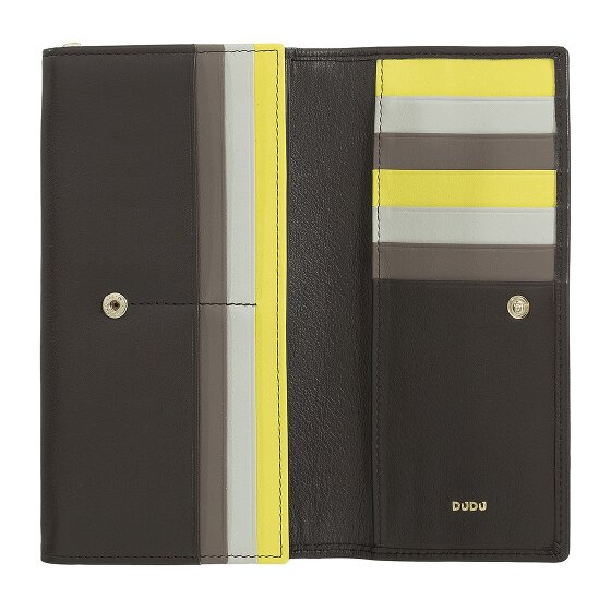 DuDu Cartera de cuero de 19 cm