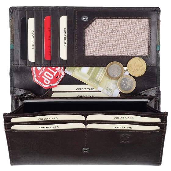 Bench Billetera de cuero RFID 18,5 cm