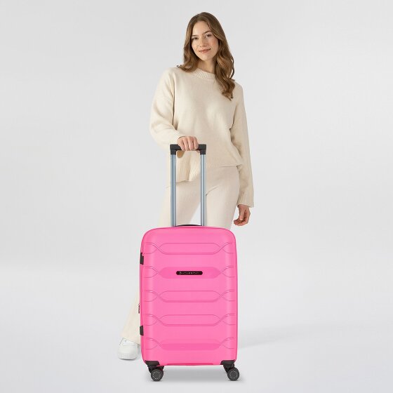 Polestream Strz by Asteroid 4 ruedas Carrito M 64 cm con pliegue de expansión