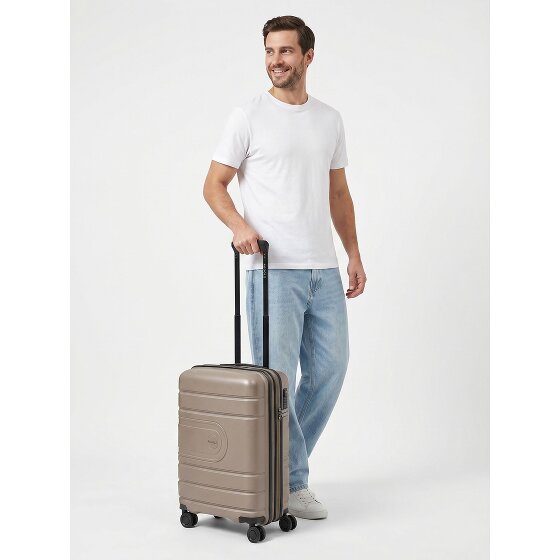 Redolz Essentials 11 4 ruedas Trolley de cabina 55 cm Con fuelle expandible