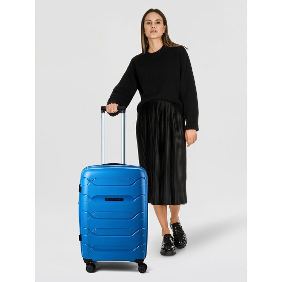 Polestream Strz by Asteroid 4 ruedas Carrito M 64 cm con pliegue de expansión