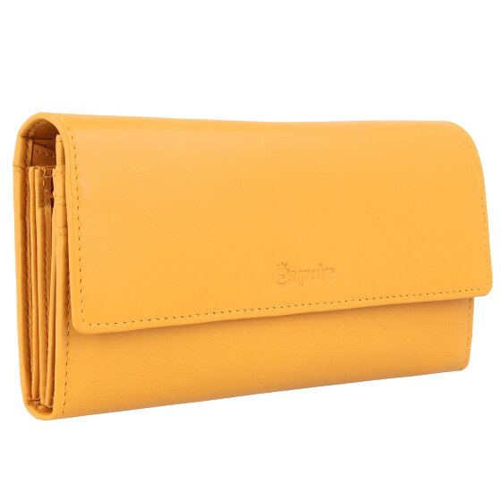 Esquire Cartera de Perú de cuero RFID 18,5 cm