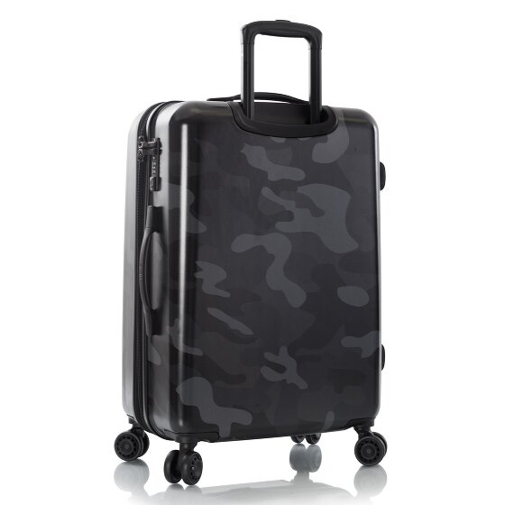 Heys Black Camo 4 ruedas Carrito M 66 cm con pliegue de expansión