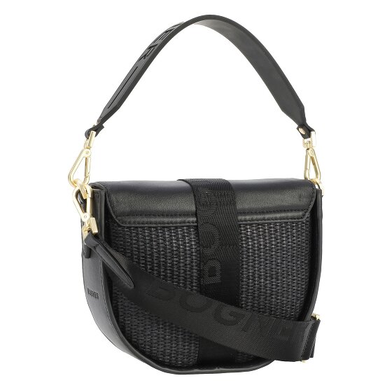 Bogner Zuoz Rafia Cassy Bolsa de hombro Piel 21 cm