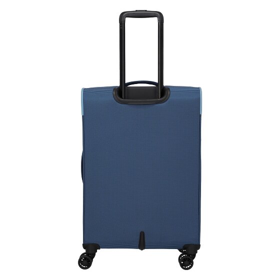 Travelite Corsiica 4 ruedas Carrito M 67 cm con pliegue de expansión