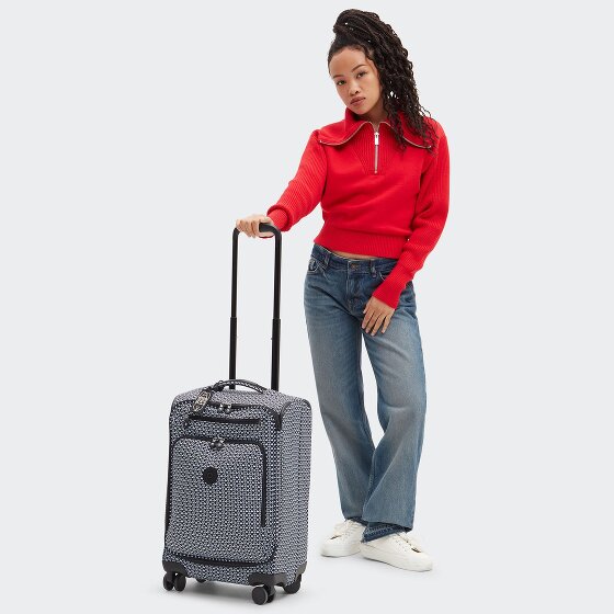 Kipling Basic Prt New Youri Spin 4 ruedas Carro de la cabina S 55 cm