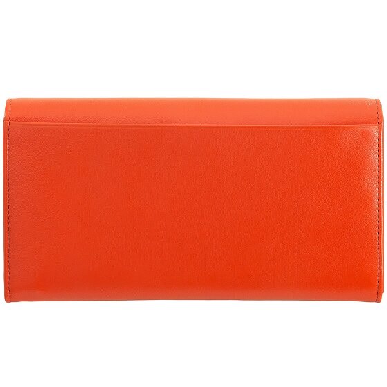 DuDu Cartera Gandia colorida de cuero RFID 19 cm