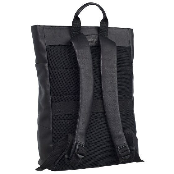 Leonhard Heyden Mochila Hamburgo Piel 46 cm Compartimento para portátil