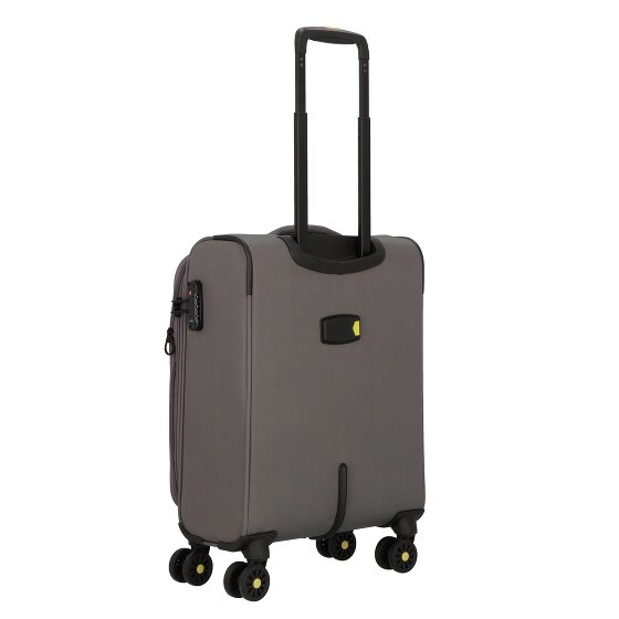 d&n Travel Line 9704 4 ruedas Carro de la cabina S 55 cm con pliegue de expansión