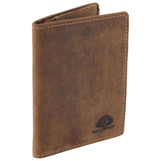 Greenburry Estuche Vintage para tarjetas de crédito de cuero 9 cm