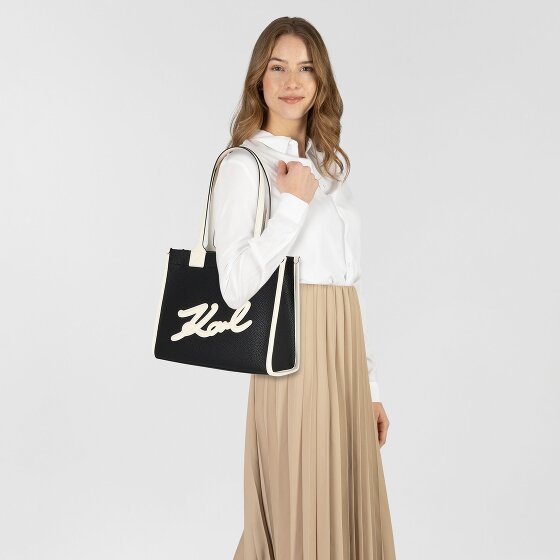 Karl Lagerfeld Skuare Bolsa de compras 32 cm