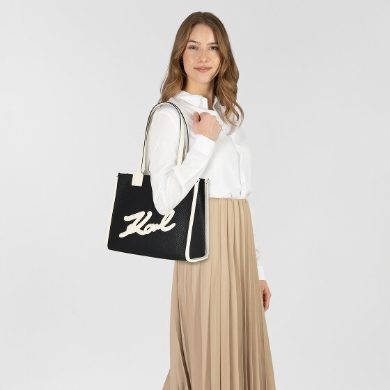 Karl Lagerfeld Skuare Bolsa de compras 32 cm