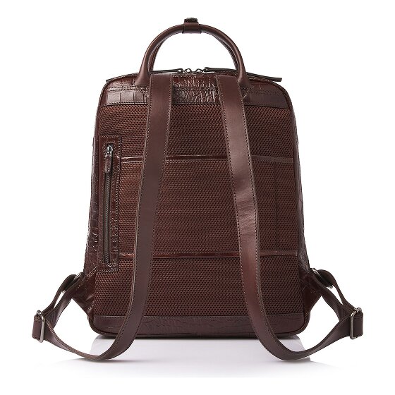 Castelijn & Beerens Emma Mochila de día Protección RFID Piel 41 cm Compartimento para el portátil