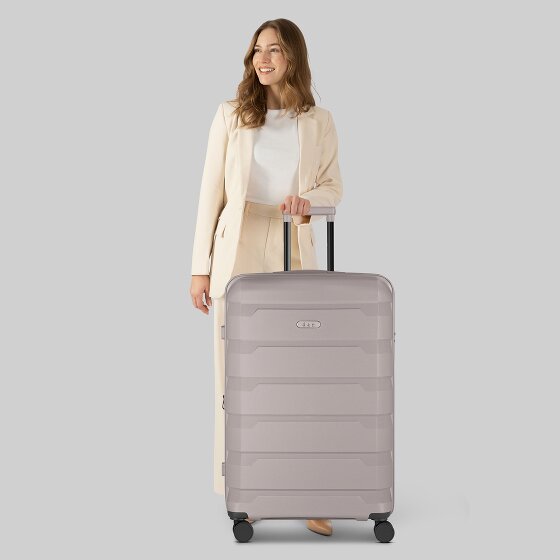 d&n South Dakota 4 ruedas Carrito L 76 cm con pliegue de expansión