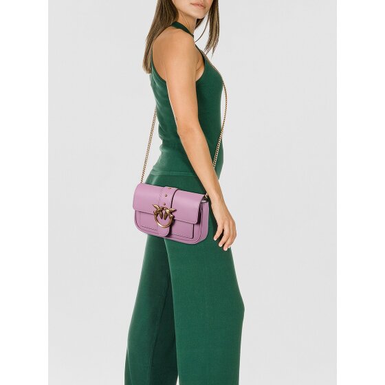 PINKO Love One One Bolsa de hombro Piel 19.5 cm