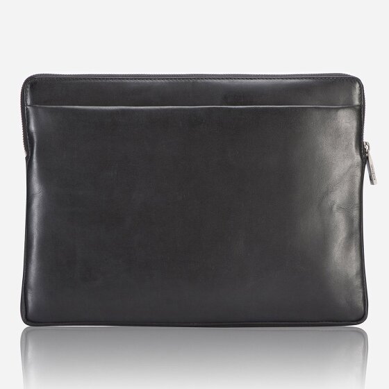 Jekyll & Hide Funda de cuero Havana para portátil de 36 cm