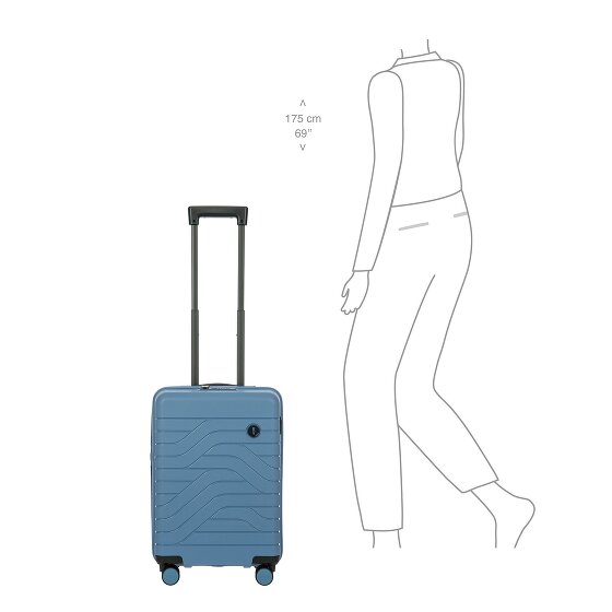 Bric's BY Ulisse Trolley cabina 4 ruedas 55 cm