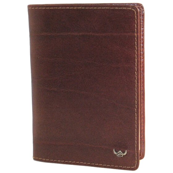 Golden Head Carnet de identidad de Colorado Funda de cuero RFID 9 cm