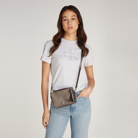 Calvin Klein Jeans Minimal Monogram Bolsa de hombro Mini Bag 18 cm