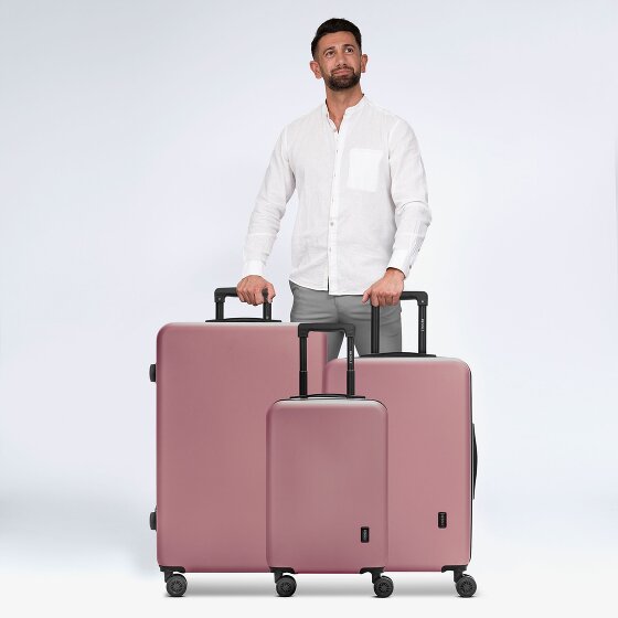 Redolz Essentials 09 3-SET 4 ruedas Juego de maletas 3 piezas