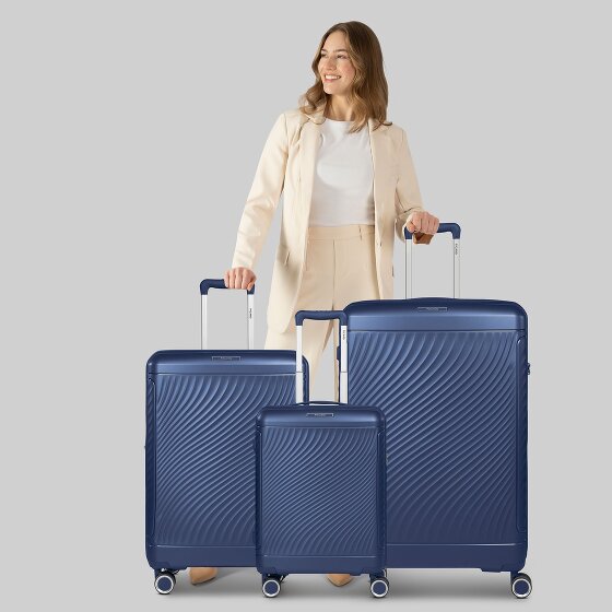 Picard Vienna 4 ruedas Juego de maletas 3 piezas con pliegue de expansión