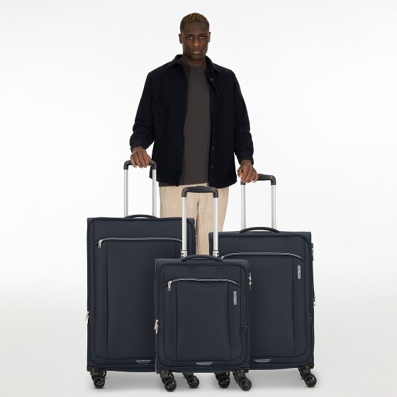 American Tourister Avantour 4 ruedas Juego de maletas 3 piezas con pliegue de expansión
