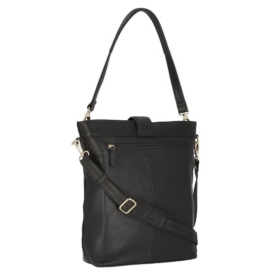 Plevier Bow Bolsa de hombro Piel 30 cm Compartimento para el portátil