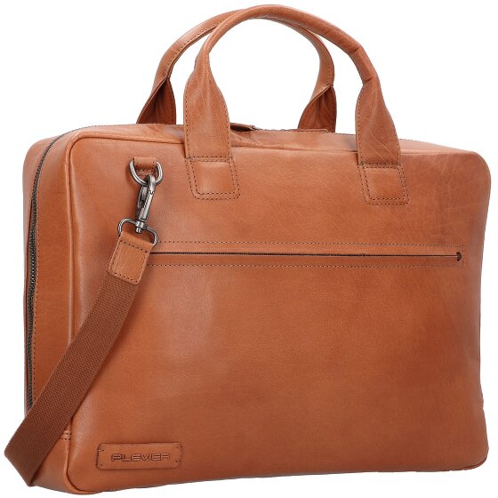 Plevier Rock Maletín Protección RFID Piel 43 cm Compartimento para el portátil