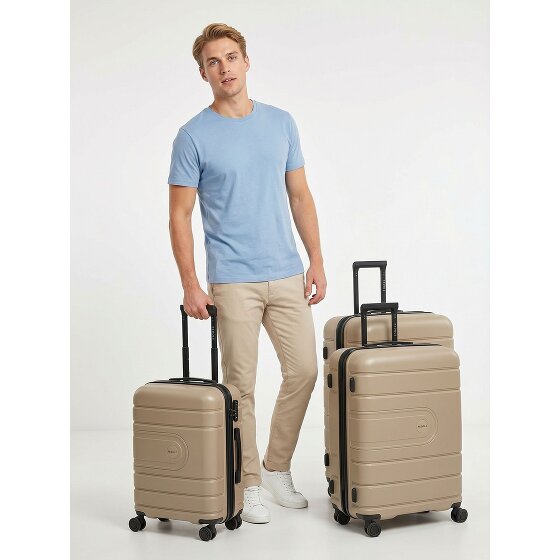 Redolz Essentials 11 4 ruedas Set de maletas 3 piezas Con fuelle expandible