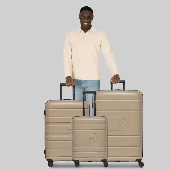 Redolz Essentials 11 4 ruedas Juego de maletas 3 piezas con pliegue de expansión