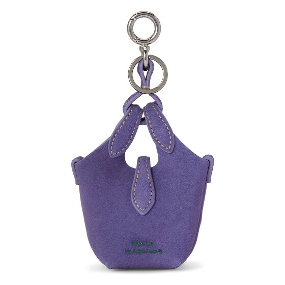 POLO RALPH LAUREN Colgante para bolso Polo Play de piel, 9,5 cm
