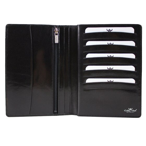 Golden Head Cartera Colorado de cuero RFID 11,5 cm