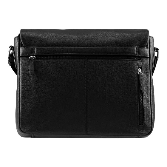 Jost Frankfurt Mensajero Piel 36 cm Compartimento para el portátil