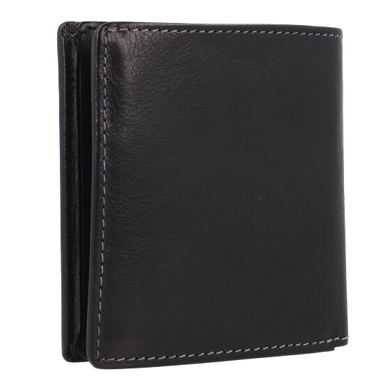 Braun Büffel Arezzo Cartera Protección RFID Piel 9.5 cm