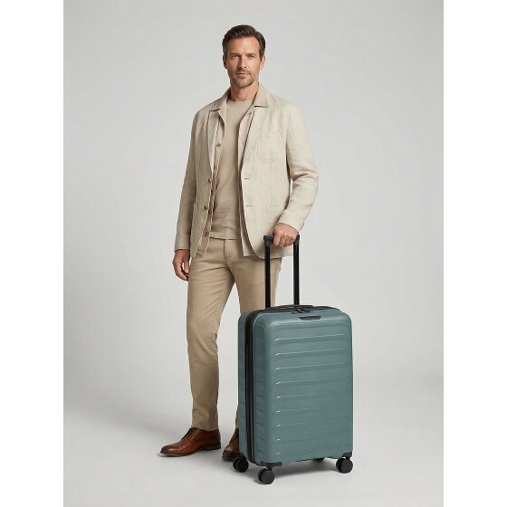 d&n Toronto 4 ruedas Carrito M 65 cm con pliegue de expansión