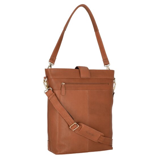 Plevier Bow Bolsa de hombro Piel 30 cm Compartimento para el portátil