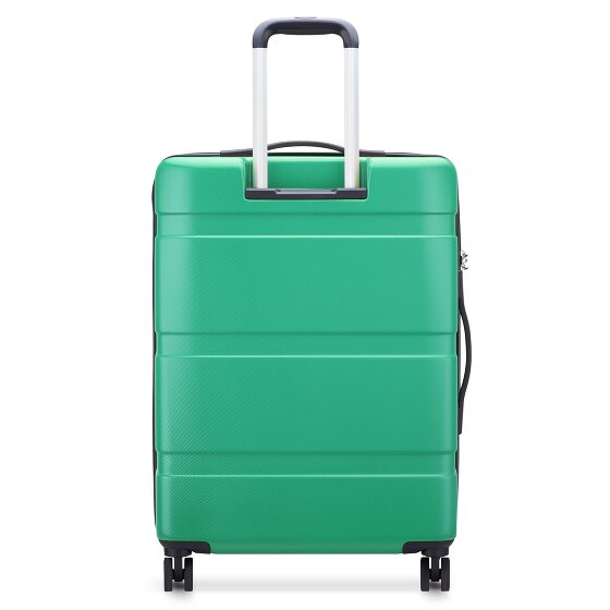 Delsey Paris x United Colors of Benetton Now Juego de maletas rígidas de 4 ruedas de 3 piezas con pliegue extensible