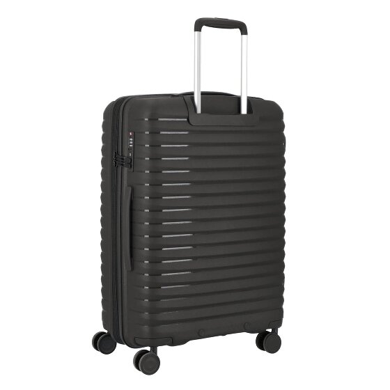 d&n Travel Line 4500 4 ruedas Juego de maletas 3 piezas con pliegue de expansión