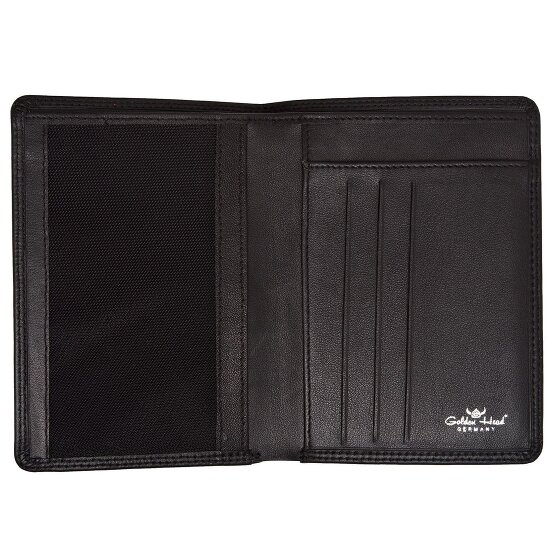 Golden Head Estuche para tarjetas de identidad Polo RFID Cuero 9 cm