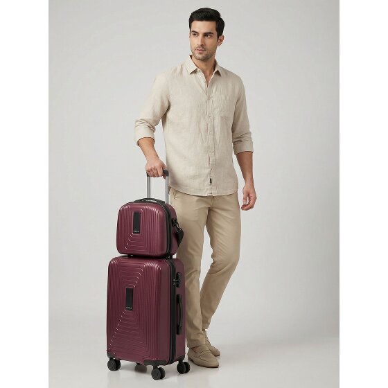 Redolz Juego de maletas Essentials 14 2 pzs. trolley de cabina con plegado extensible y neceser