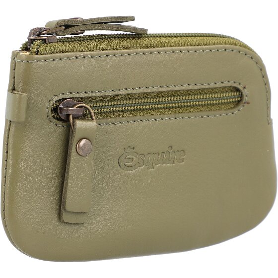 Esquire Estuche para llaves de Perú de cuero de 11 cm