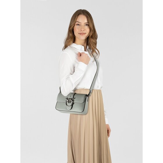 PINKO Love One Bolsa de hombro Piel 22 cm
