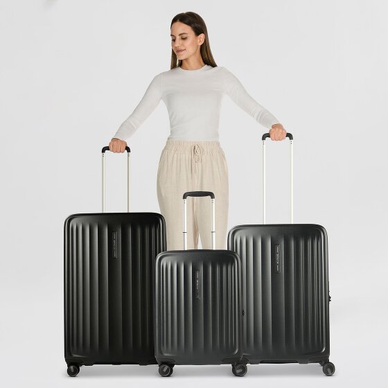 Samsonite Fyrm 4 ruedas Juego de maletas 3 piezas con pliegue de expansión