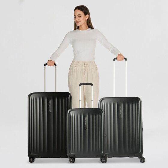 Samsonite Fyrm 4 ruedas Juego de maletas 3 piezas con pliegue de expansión