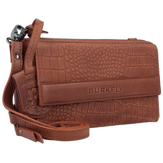 Burkely Bolsa de móvil Casual Carly RFID Piel 21 cm