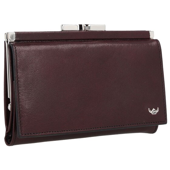 Golden Head Cartera Colorado de cuero RFID 14,5 cm