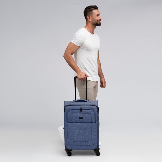 Redolz Essentials 12 MEDIUM Trolley de 4 ruedas 67 cm con pliegue de expansión