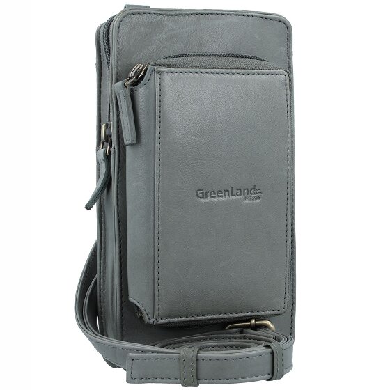 Greenland Nature Nature Bolsa suave para móvil Cartera cuero 11 cm