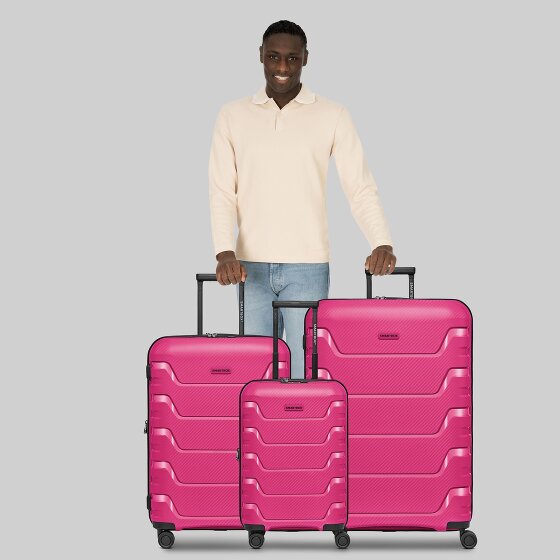 Smartbox Edition 01 4 ruedas Juego de maletas 3 piezas con pliegue de expansión