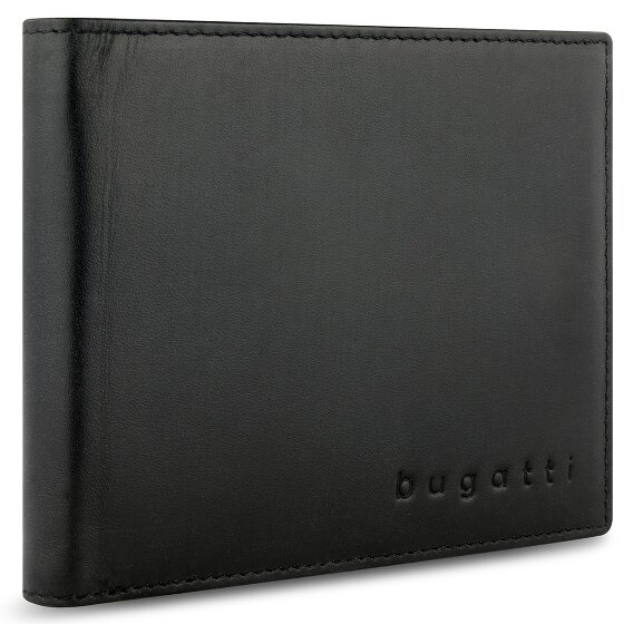 bugatti Super Slim Cartera Protección RFID Piel 9 cm